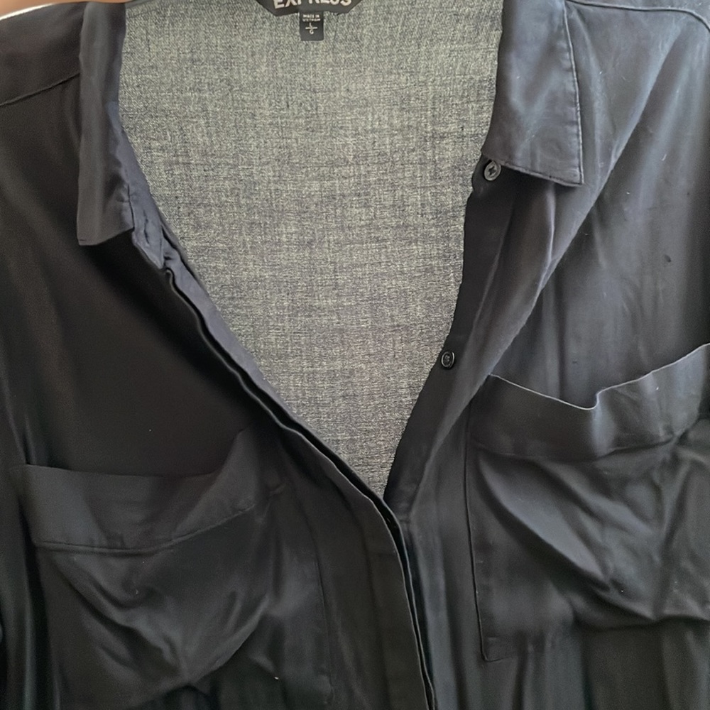 Express Button Up - Black - Picture 7 of 8